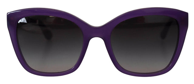Dolce & Gabbana Elegant Purple Gradient Lens Sunglasses - Hilstor
