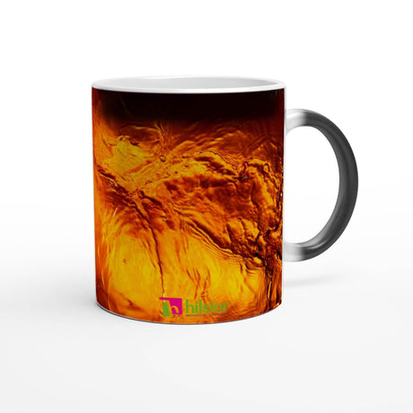 Magic 11oz Ceramic Mug - Tea design - Hilstor