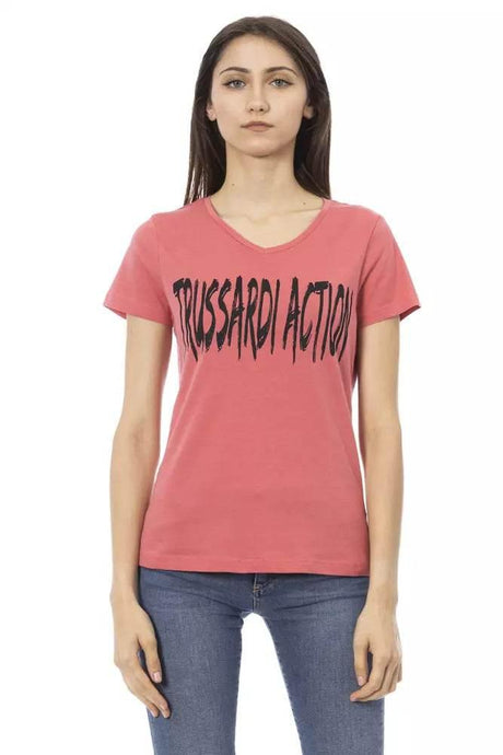 Trussardi Action Multicolor Cotton Women Top - Hilstor