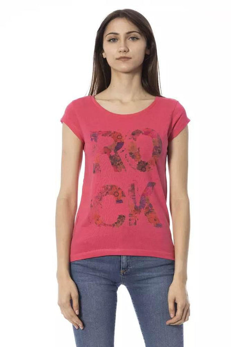 Trussardi Action Multicolor Cotton Women T-Shirt - Hilstor