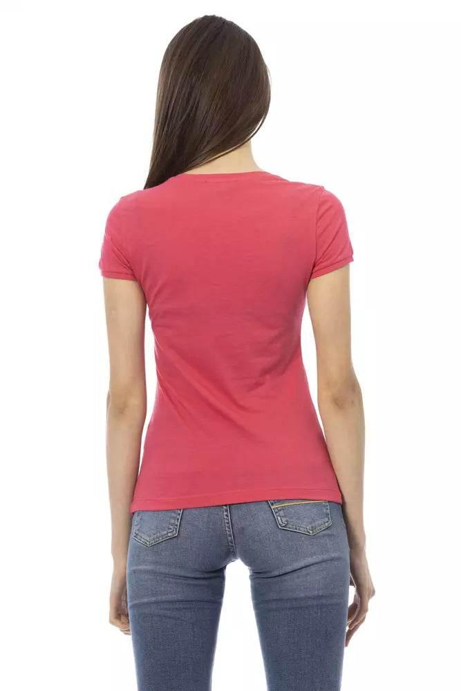 Trussardi Action Multicolor Cotton Women T-Shirt - Hilstor