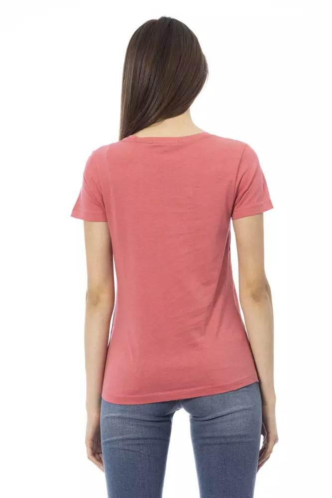 Trussardi Action Multicolor Cotton Women T-Shirt - Hilstor