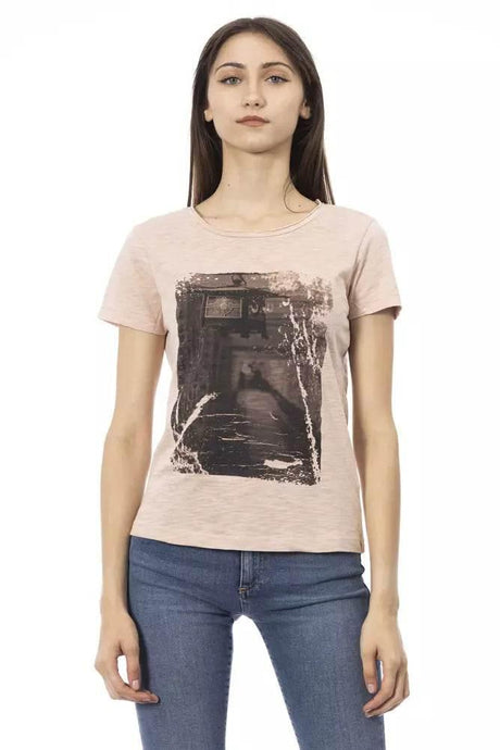 Trussardi Action Multicolor Cotton Women T-Shirt - Hilstor