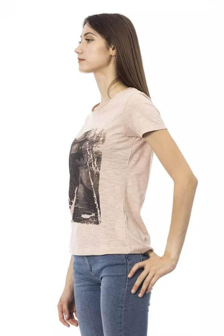 Trussardi Action Multicolor Cotton Women T-Shirt - Hilstor