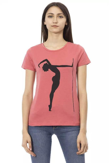 Trussardi Action Multicolor Cotton Women T-Shirt - Hilstor