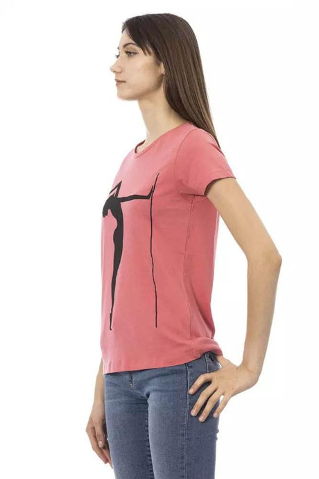 Trussardi Action Multicolor Cotton Women T-Shirt - Hilstor