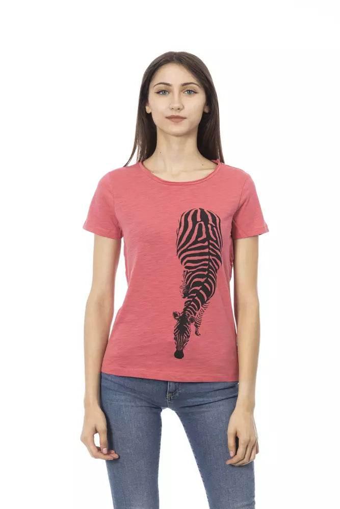 Trussardi Action Multicolor Cotton Women T-Shirt - Hilstor