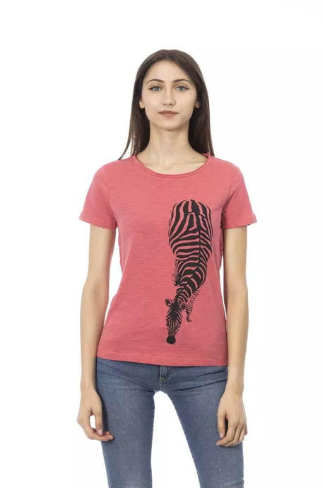 Trussardi Action Multicolor Cotton Women T-Shirt - Hilstor