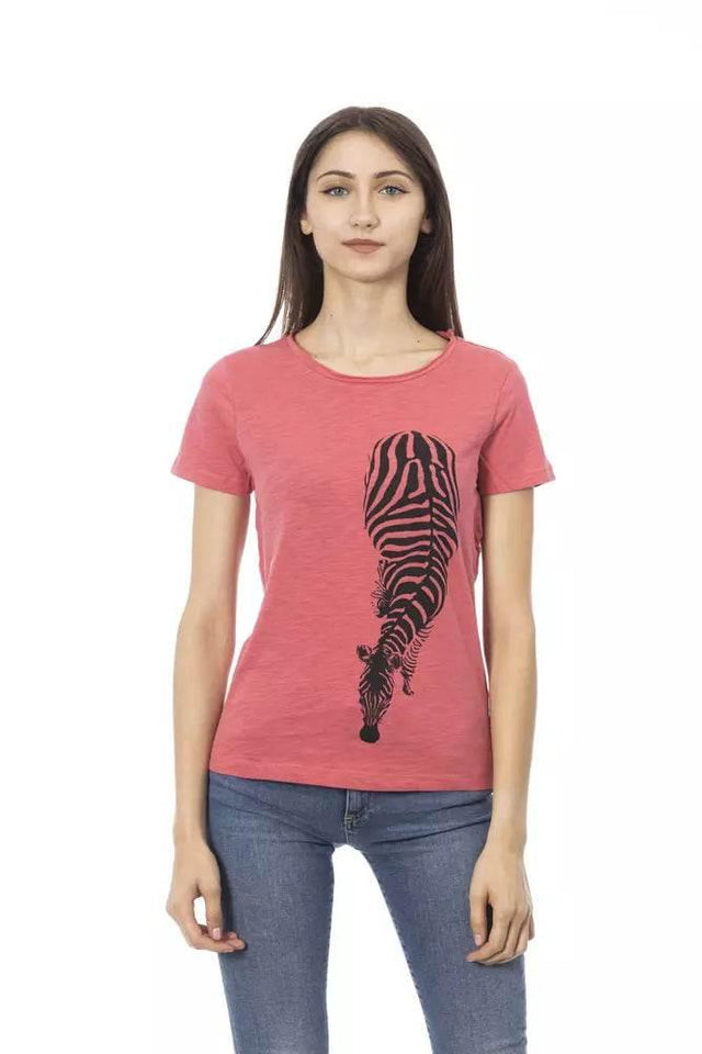 Trussardi Action Multicolor Cotton Women T-Shirt - Hilstor