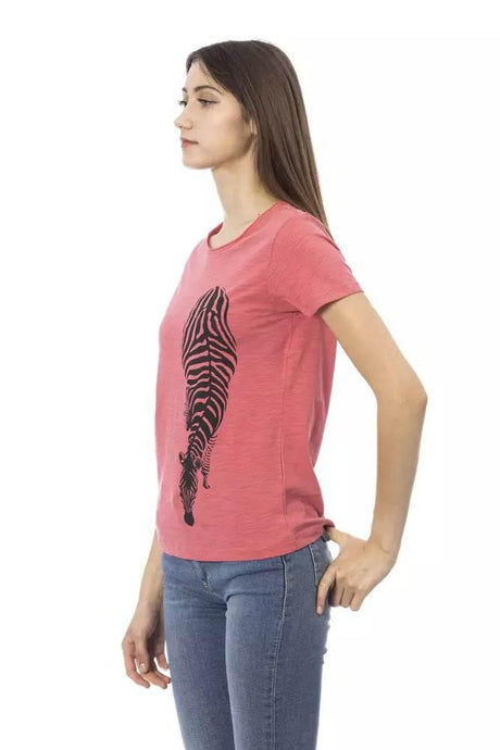 Trussardi Action Multicolor Cotton Women T-Shirt - Hilstor