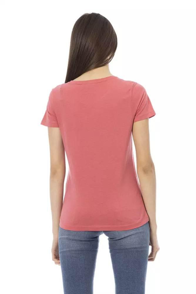 Trussardi Action Multicolor Cotton Women T-Shirt - Hilstor