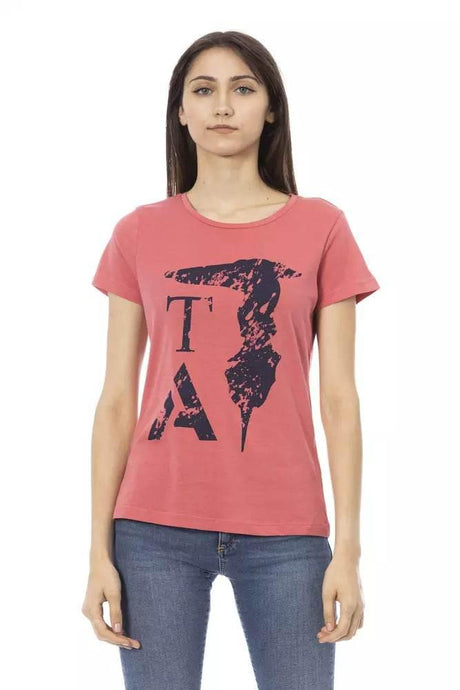 Trussardi Action Multicolor Cotton Women T-Shirt - Hilstor