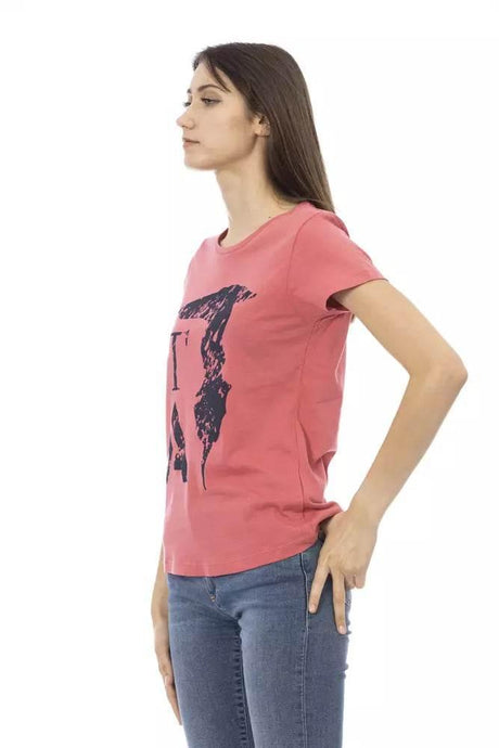 Trussardi Action Multicolor Cotton Women T-Shirt - Hilstor