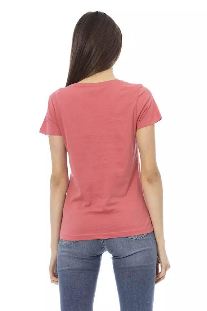 Trussardi Action Multicolor Cotton Women T-Shirt - Hilstor