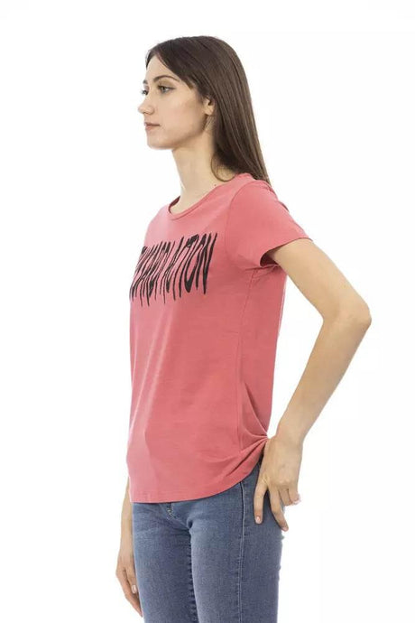 Trussardi Action Multicolor Cotton Women T-Shirt - Hilstor