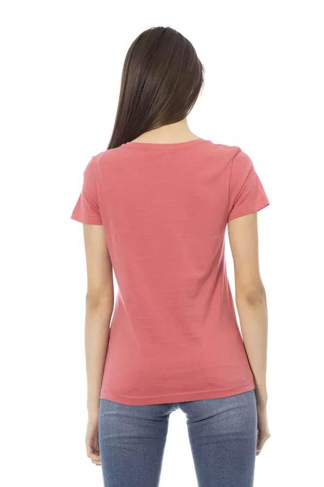 Trussardi Action Multicolor Cotton Women T-Shirt - Hilstor