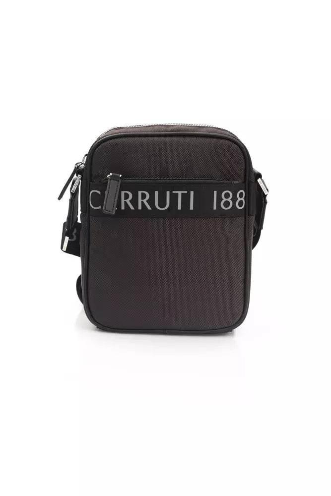Cerruti 1881 Brown Leather Men Messenger Bag - Hilstor