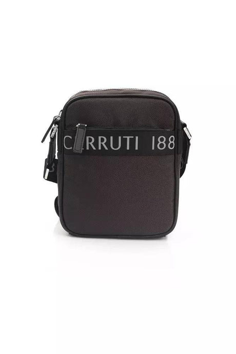 Cerruti 1881 Brown Leather Men Messenger Bag - Hilstor