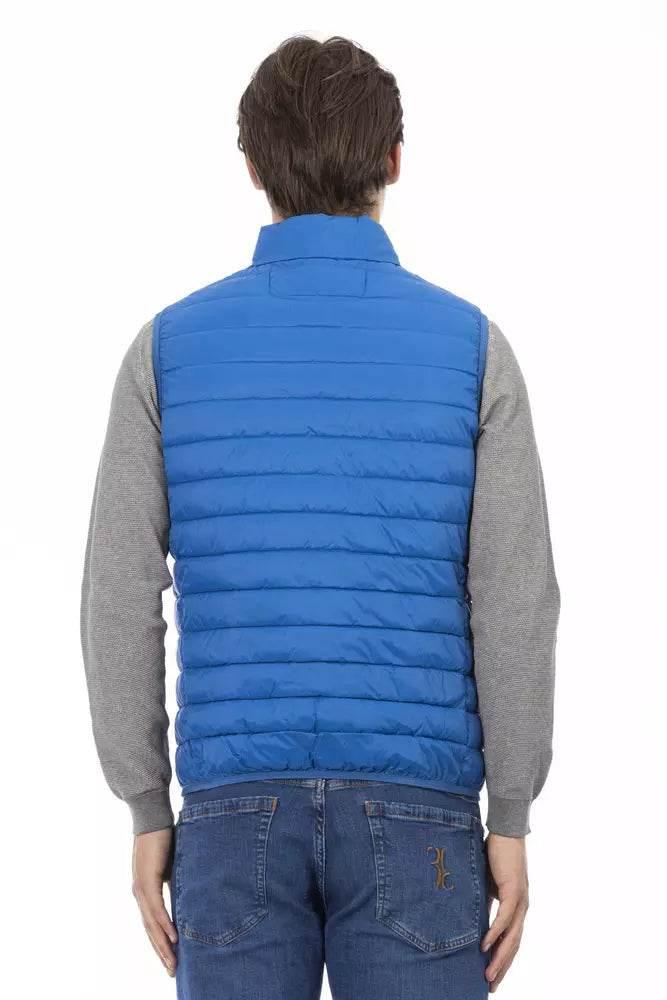 Ciesse Outdoor Blue Polyester Men Sleeveless Jacket - Hilstor