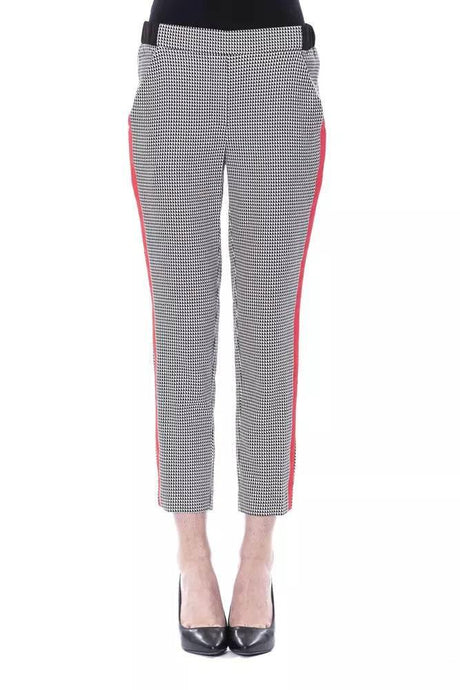 BYBLOS Black Viscose Women Pants - Hilstor