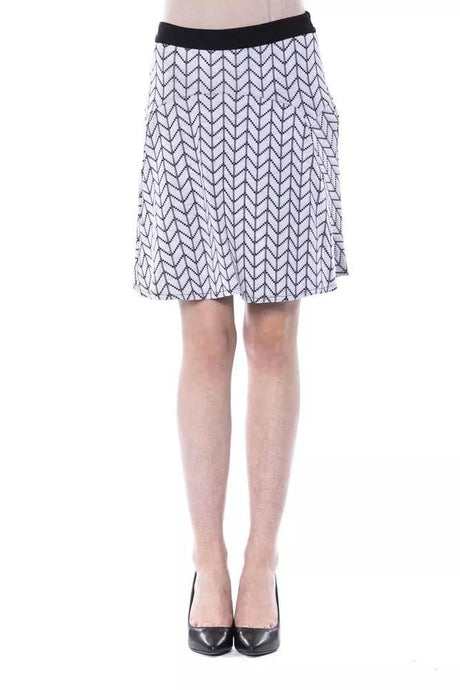 BYBLOS Black Acrylic Women Skirt - Hilstor