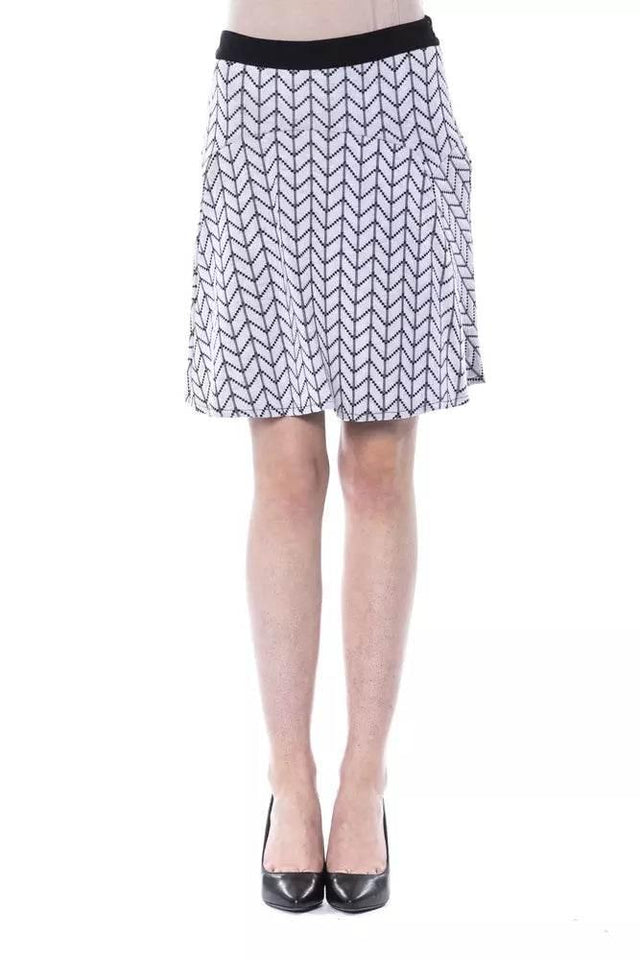 BYBLOS Black Acrylic Women Skirt - Hilstor