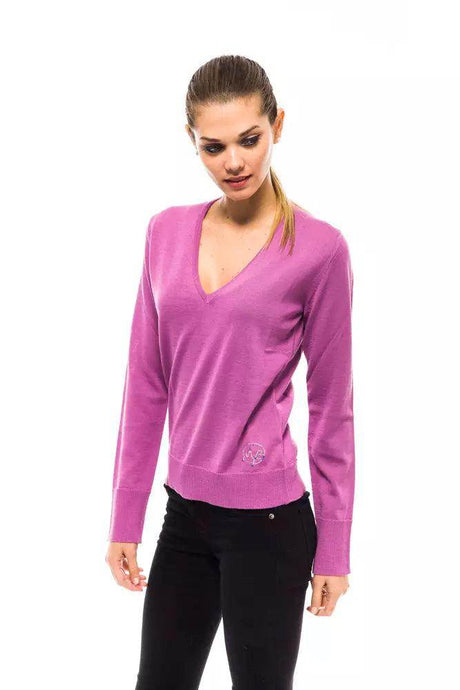 Montana Blu Multicolor Wool Women Sweater - Hilstor