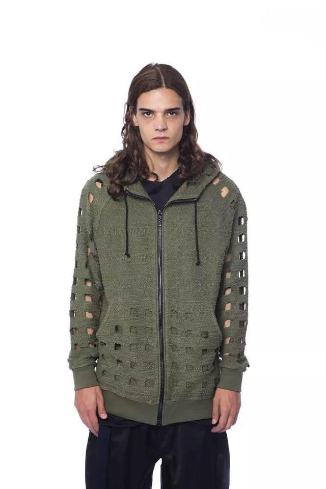 Nicolo Tonetto Army Cotton Men Sweater - Hilstor