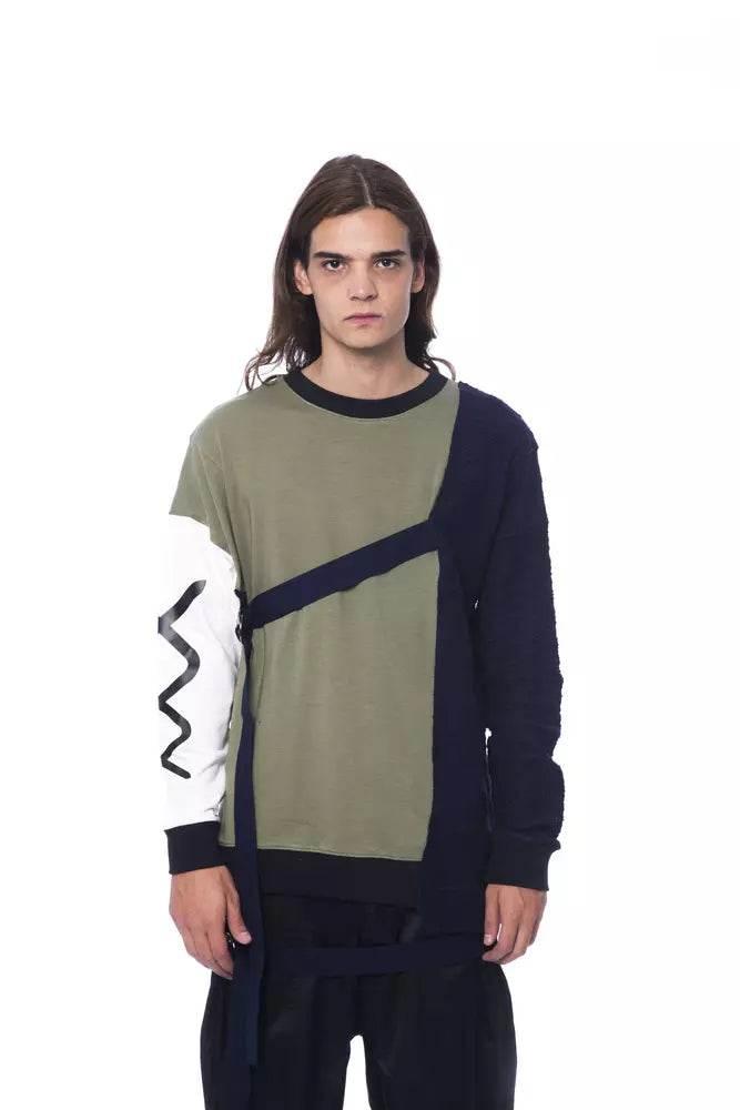 Nicolo Tonetto Army Cotton Men Sweater - Hilstor