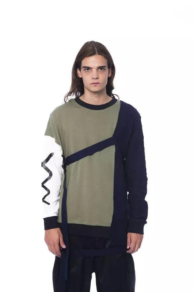 Nicolo Tonetto Army Cotton Men Sweater - Hilstor