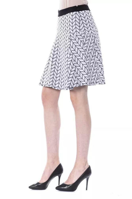 BYBLOS Black Acrylic Women Skirt - Hilstor