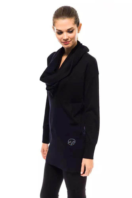 Montana Blu Blue Wool Women Sweater - Hilstor