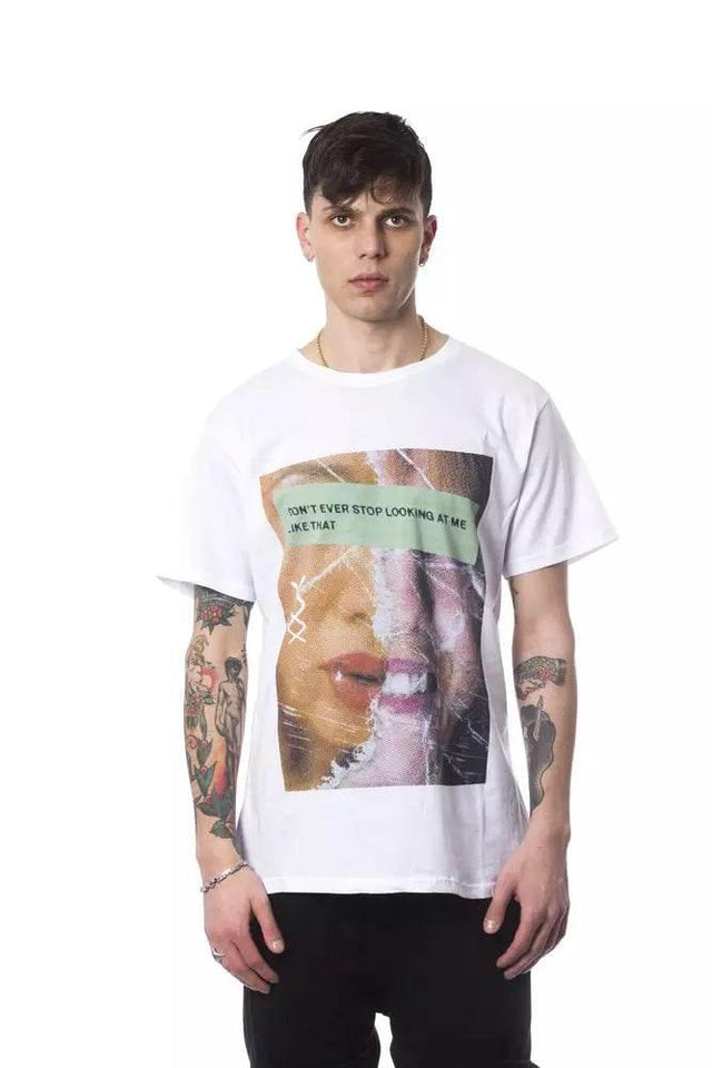 Nicolo Tonetto White Cotton Men T-Shirt - Hilstor
