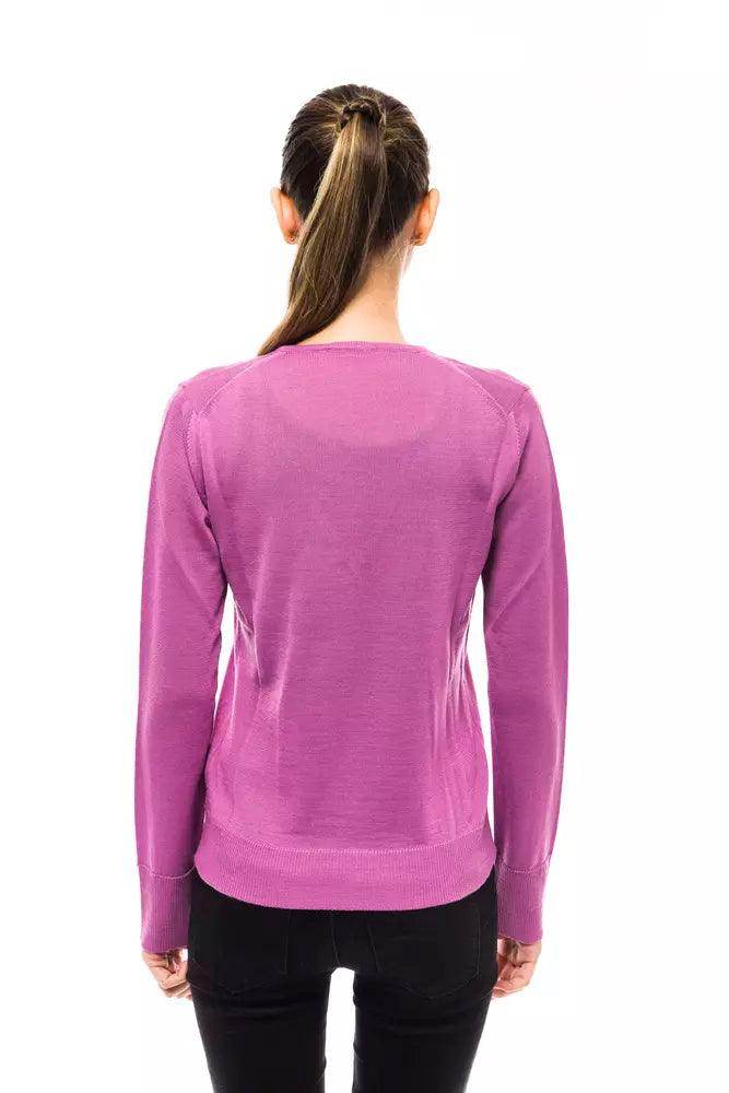 Montana Blu Multicolor Wool Women Sweater - Hilstor