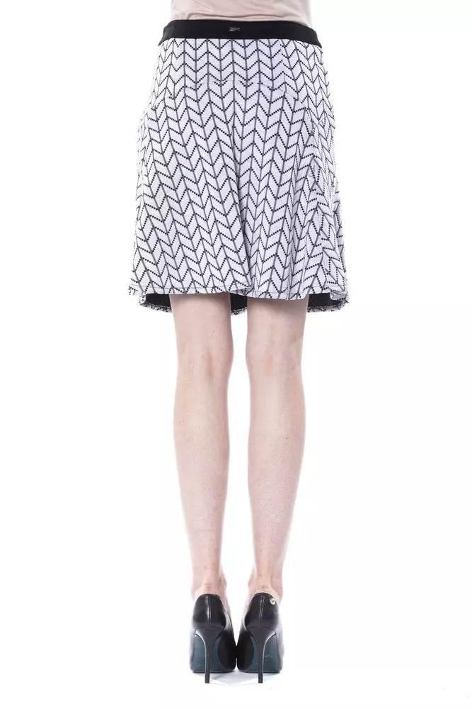 BYBLOS Black Acrylic Women Skirt - Hilstor