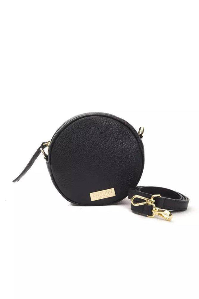 Pompei Donatella Gray Leather Women Crossbody - Hilstor