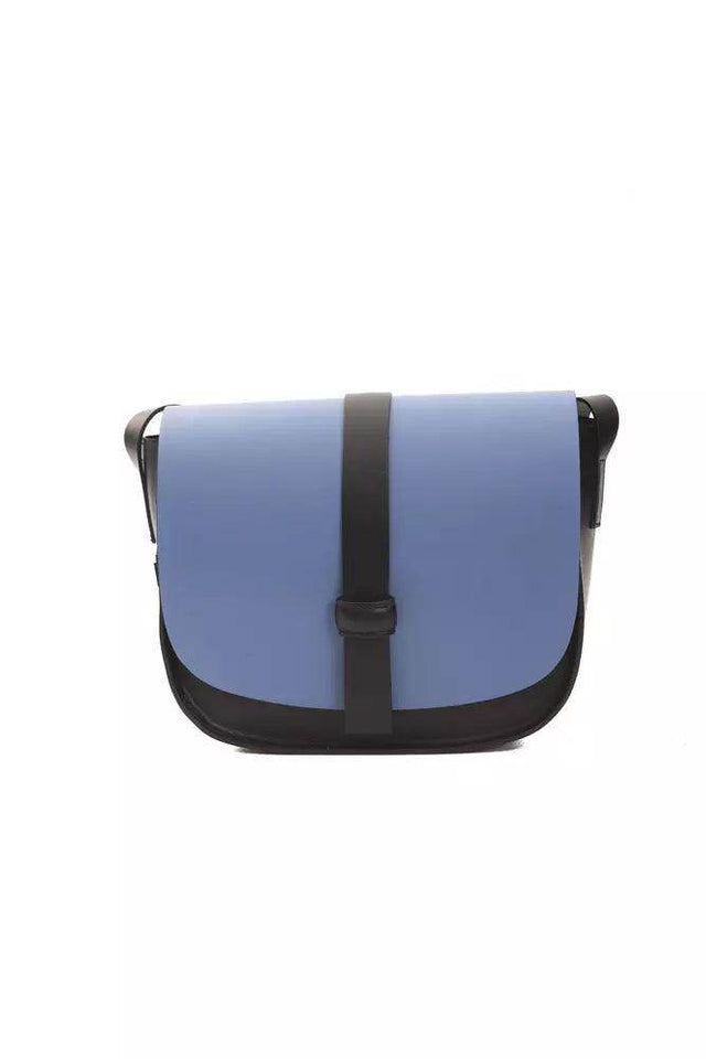 Pompei Donatella Blue Leather Women Crossbody Bag - Hilstor