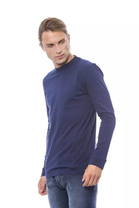 Verri Blue Cotton Mens Sweater - Hilstor