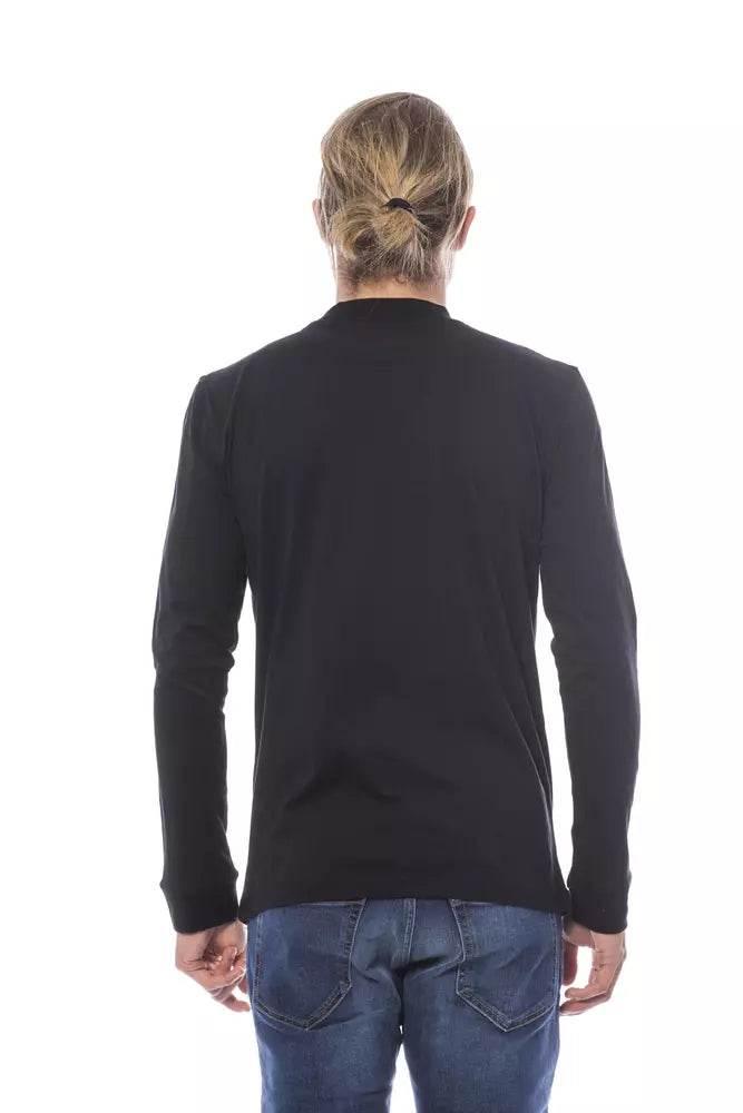 Verri Black Cotton Men's Sweater - Hilstor