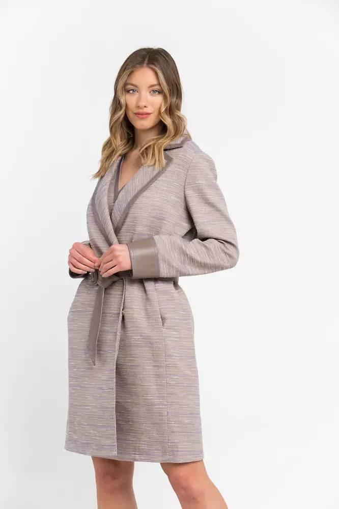 Trussardi Beige Cotton Women Coat - Hilstor