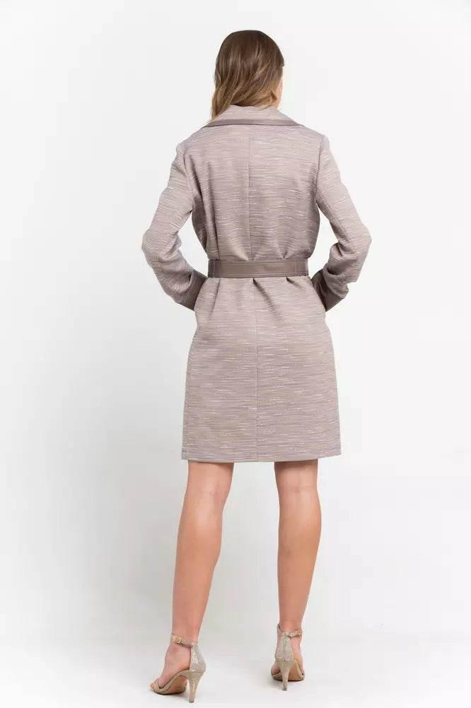 Trussardi Beige Cotton Women Coat - Hilstor