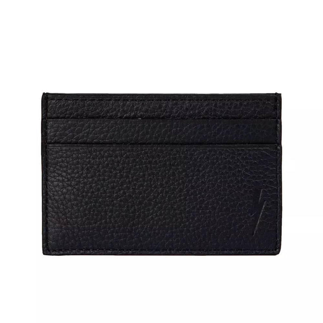 Neil Barrett Black Leather Men Wallet - Hilstor