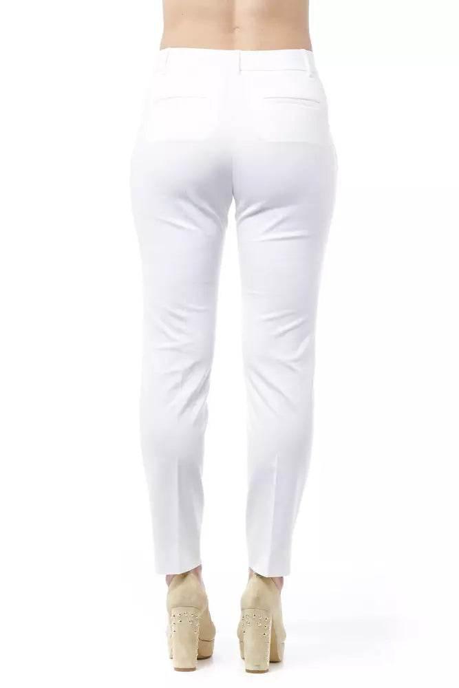 Peserico Chic High Waist Cigarette Leg Trousers - Hilstor