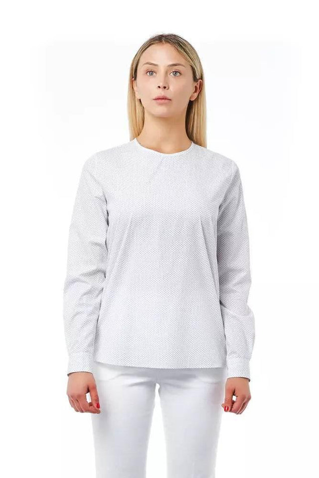 Bagutta White Cotton Women Blouse - Hilstor