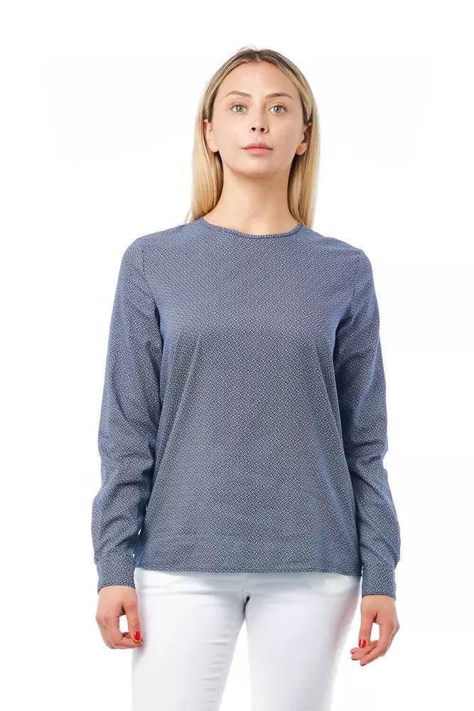 Bagutta Blue Cotton Women Shirt - Hilstor