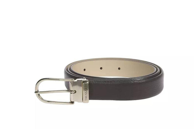 Trussardi Brown Leather Women Belt - Hilstor