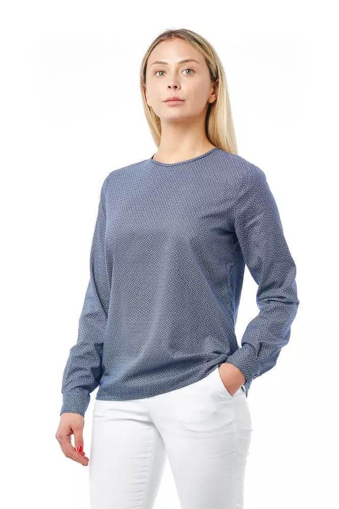 Bagutta Blue Cotton Women Shirt - Hilstor