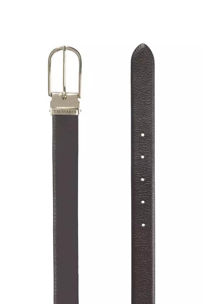 Trussardi Brown Leather Women Belt - Hilstor