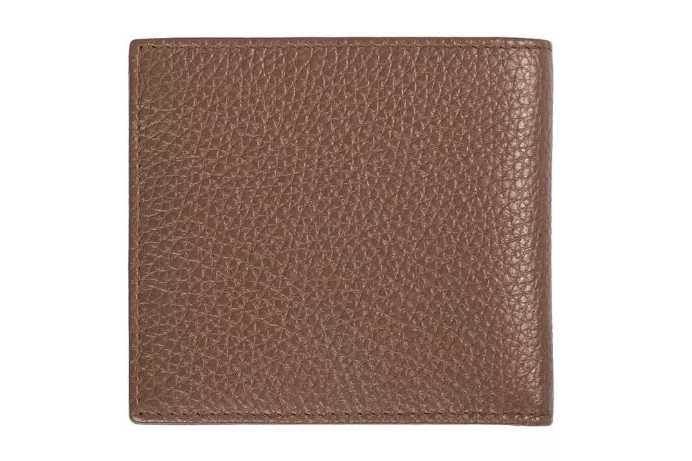 Trussardi Brown Leather Men Wallet - Hilstor