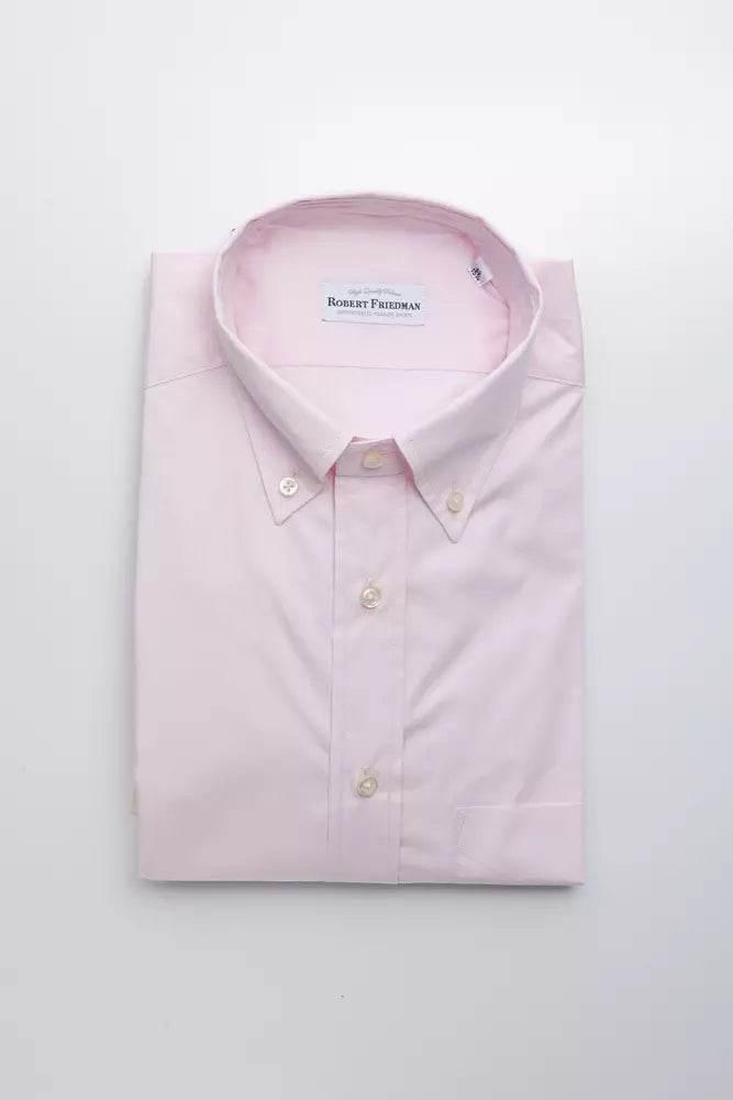 Robert Friedman Multicolor Cotton Men Shirt - Hilstor
